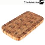 [SILVERSTAR] OIC End-Grain Camphor Cutting Board (Round Edge)– Premium Australian Wood, Natural & Safe, E0/SE1 Certified for a Healthy Kitchen - Made in Korea